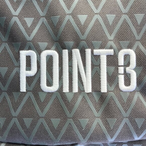 Point 3 Grey With Mesh & Ball Compartment Road Trip 2.0 Basketball Backpack - Picture 14 of 16